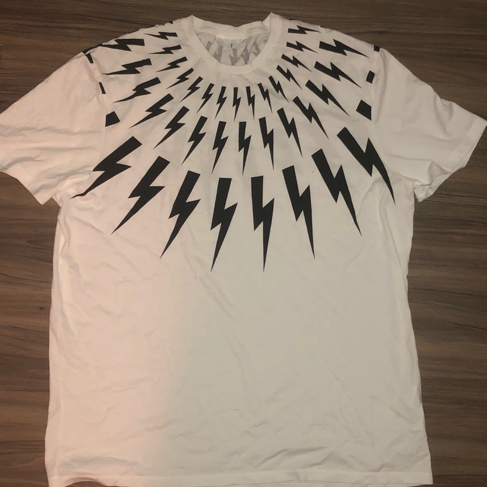Neil Barrett Lightning Bolt Shirt